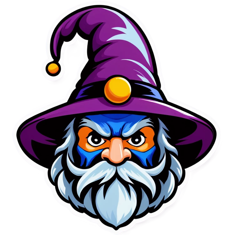 Wizard wearing a football helmet emoji