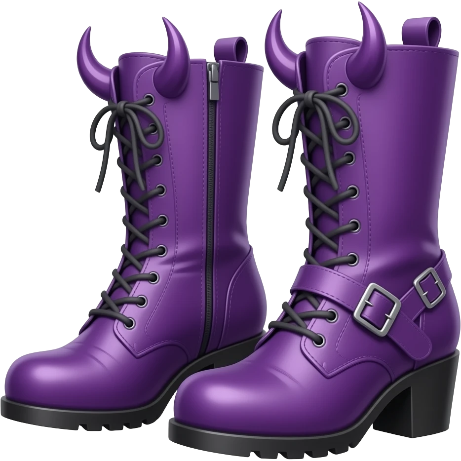emote of demonia boots sexy make it purple emoji