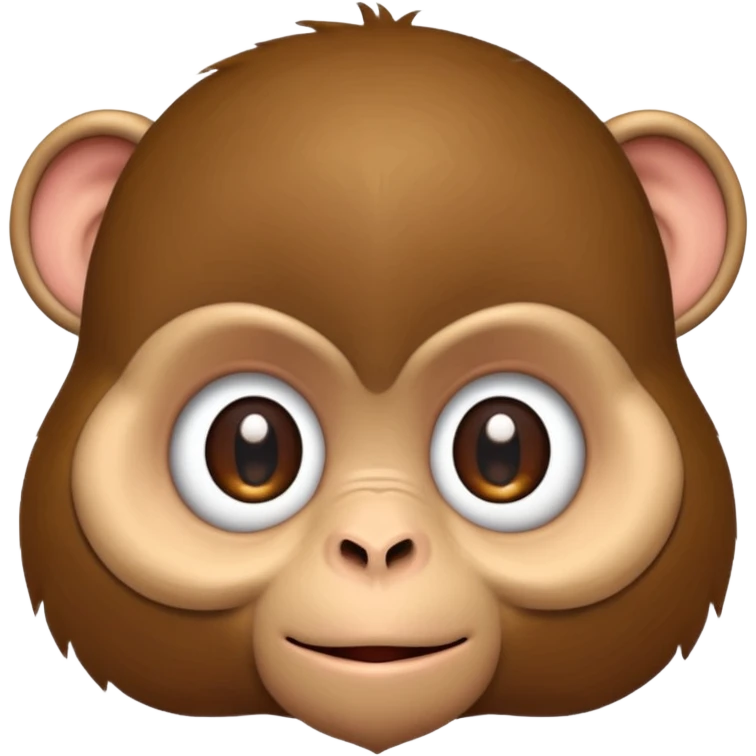 Very cute monkey emoji
