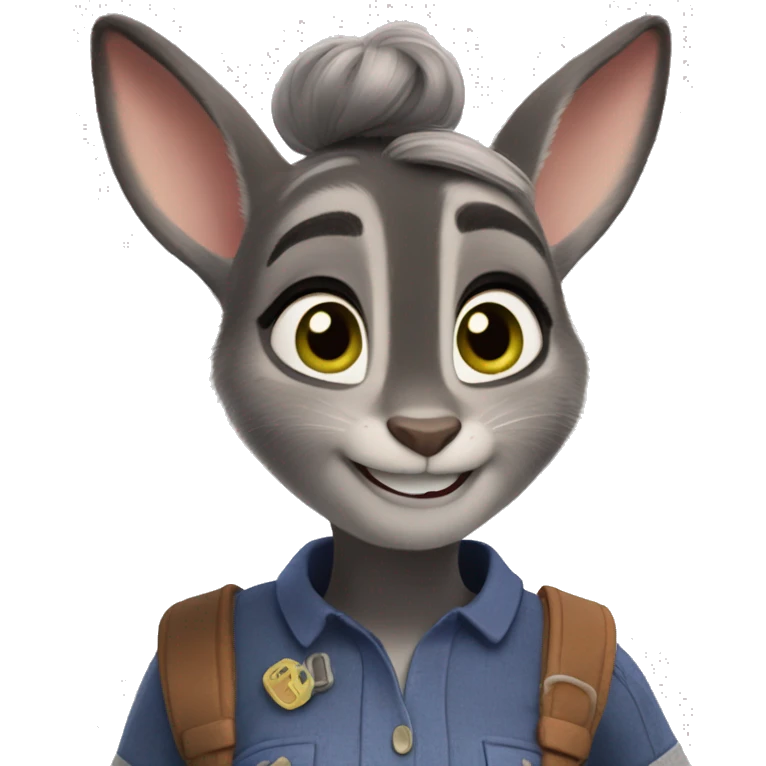 judy hopps from zootopia emoji