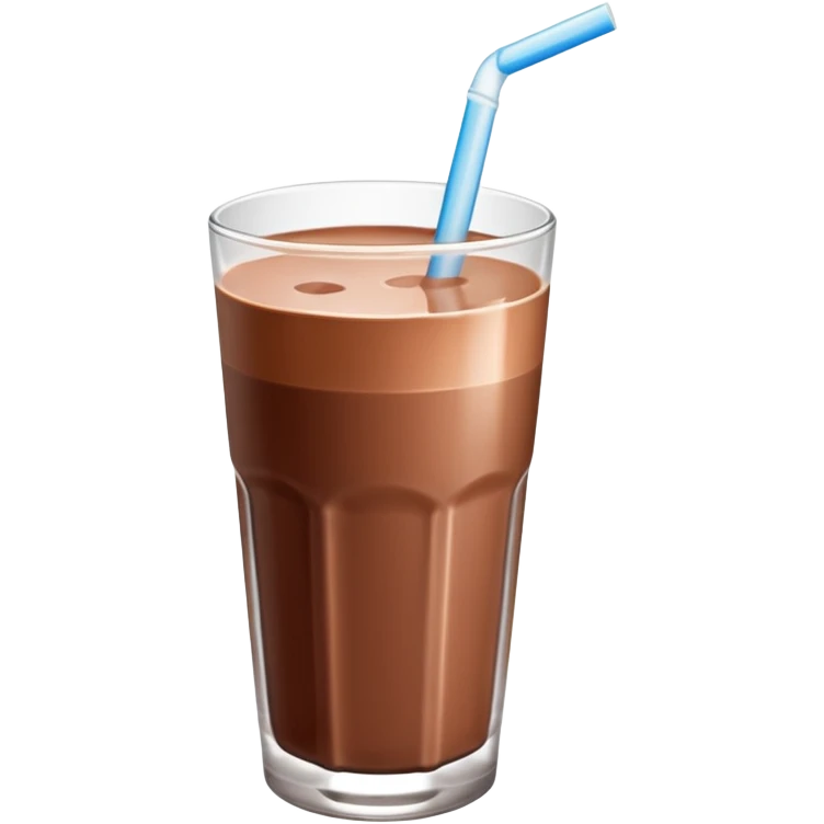 Chocolate milk emoji