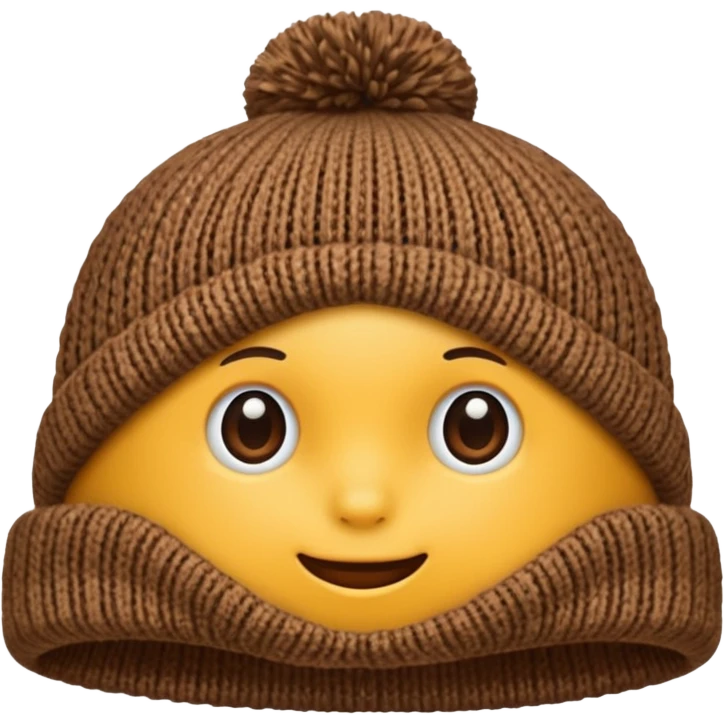 cloth hat, not knitted. Negative: character. emoji