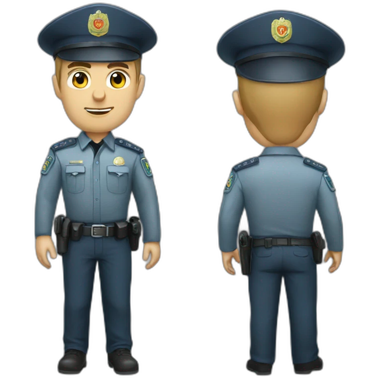 russian police man it developer emoji