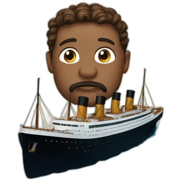 Titanic emoji