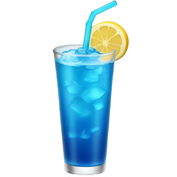 blue drink emoji
