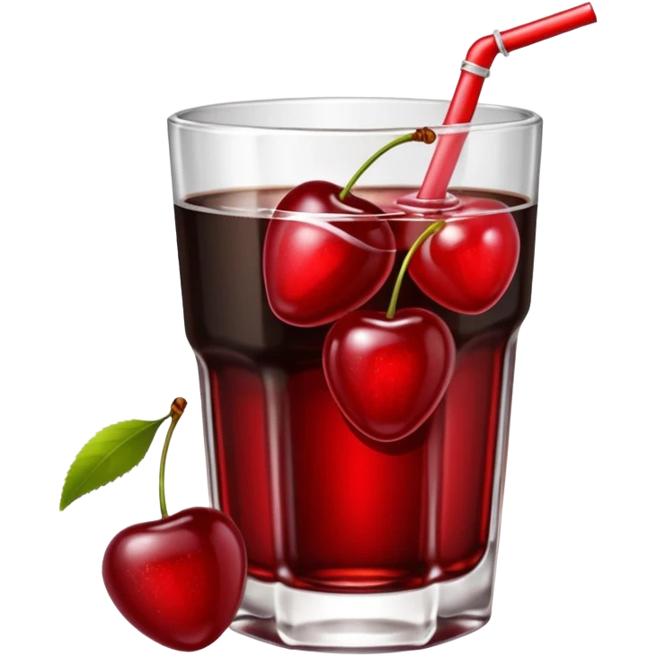 Zero Coke with cherries  emoji