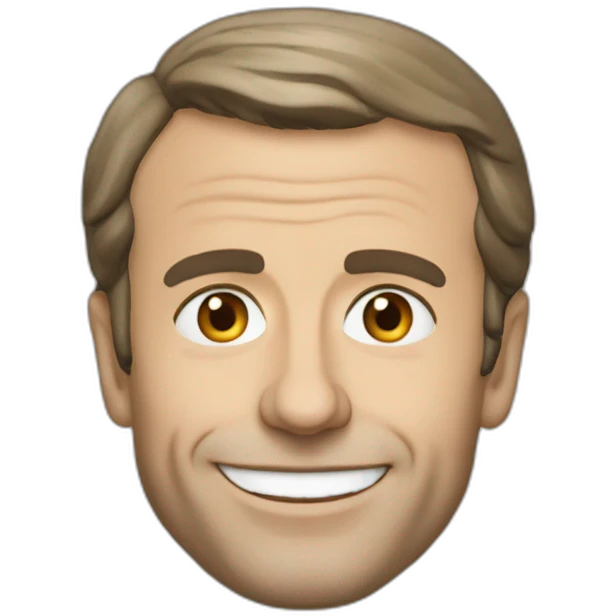 Macron président emoji