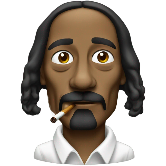 snoop dog smoking emoji