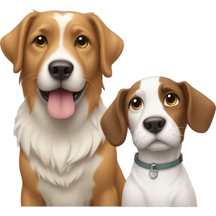 dog and cat  emoji