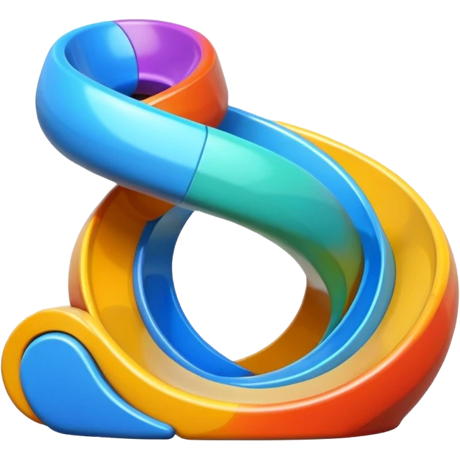 tube swirly slide  emoji