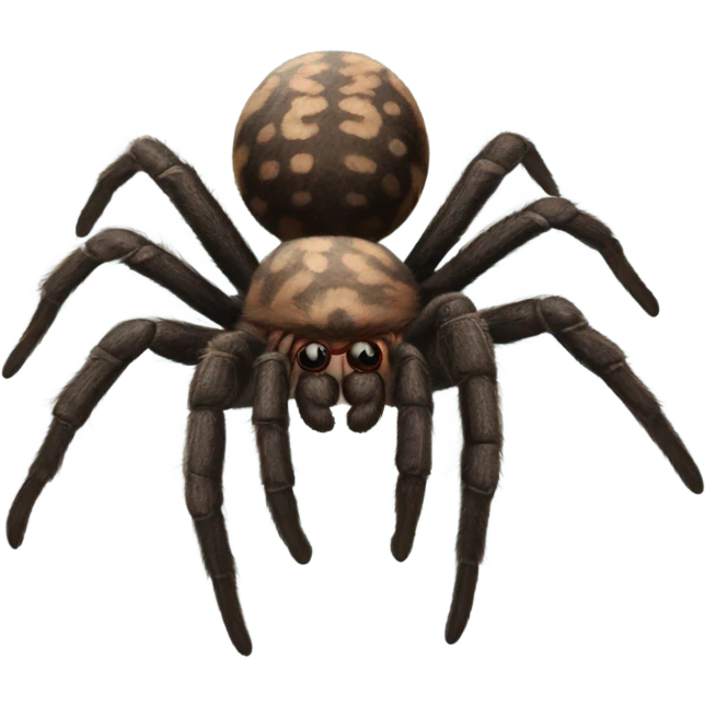 tarantula spider realistic  emoji