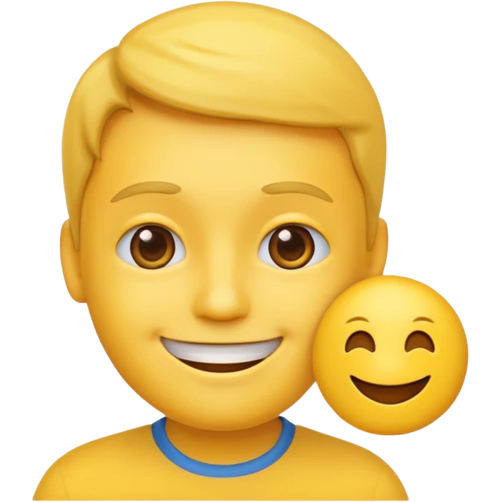 an autistic emoji guy emoji