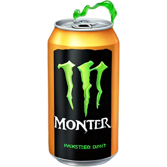 Monster energy drink emoji