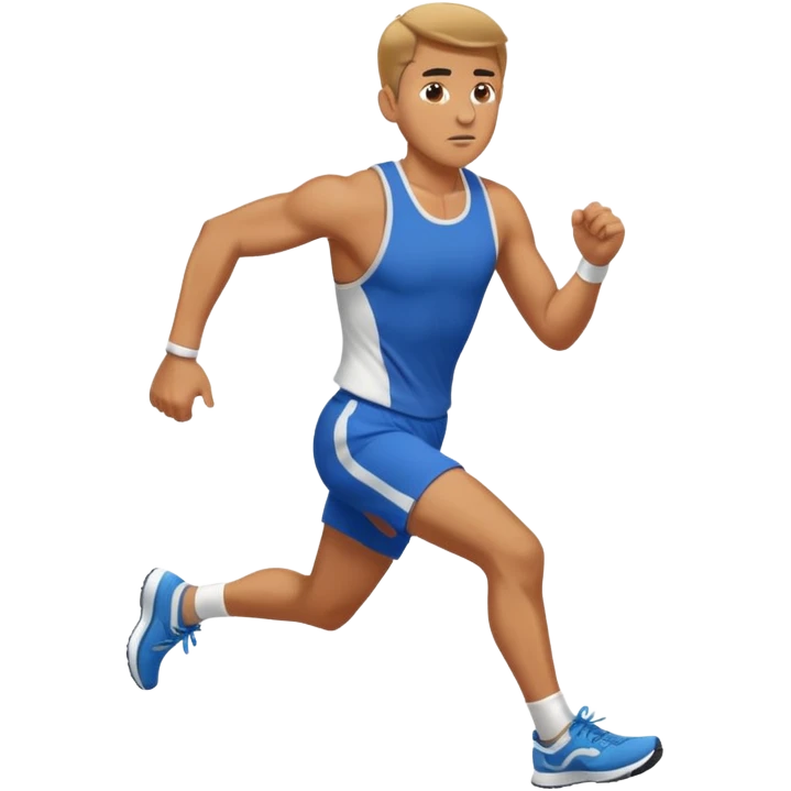 man doing run  emoji