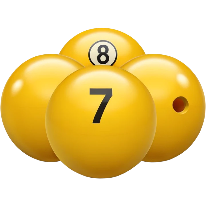 7 numbered billiard ball  emoji