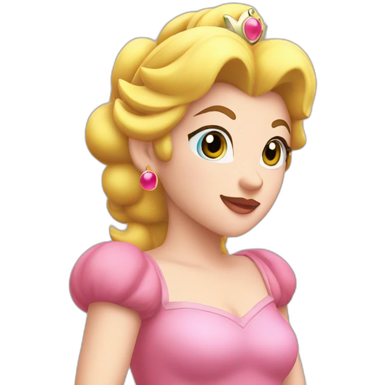 princess peach emoji