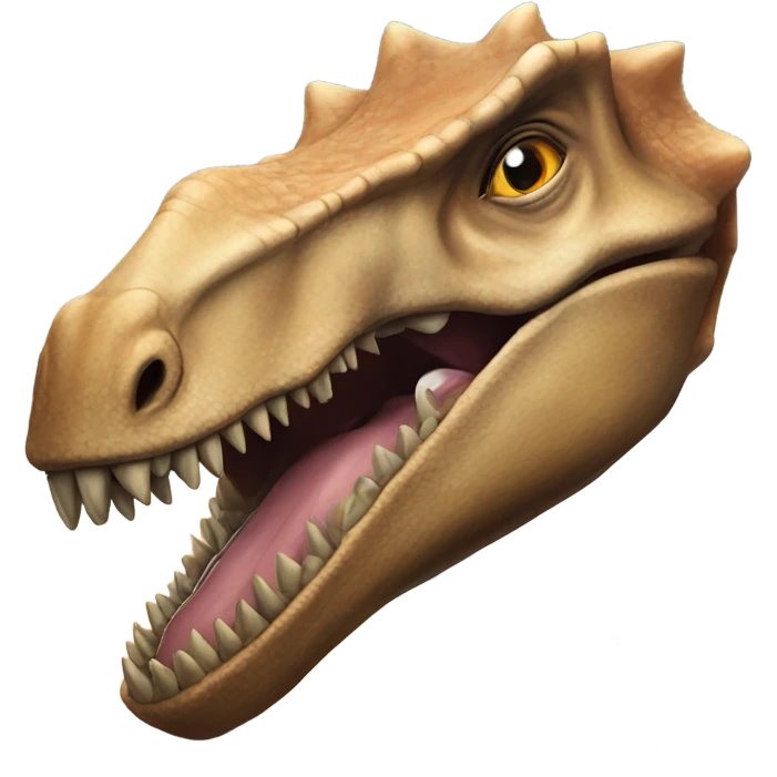 Elon musk and Donald trump on a dinosaur  emoji