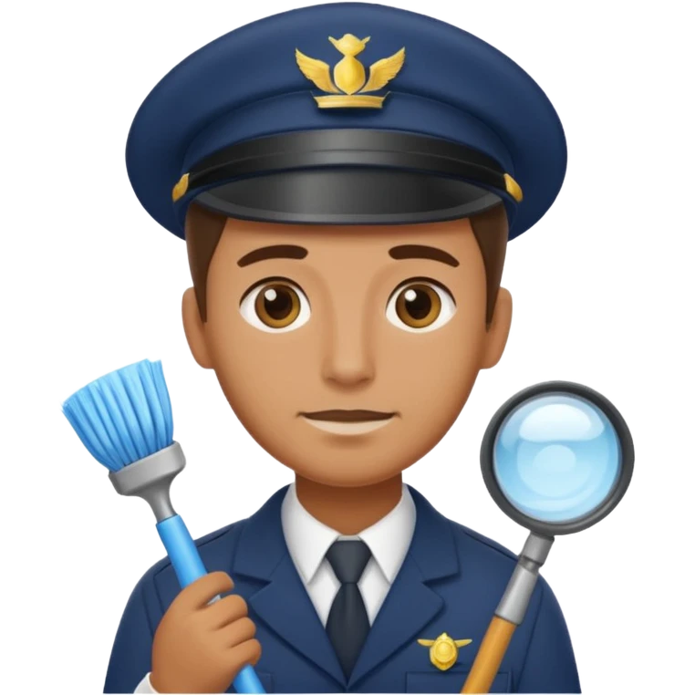 lighthouse Keeper cleaning lens emoji
