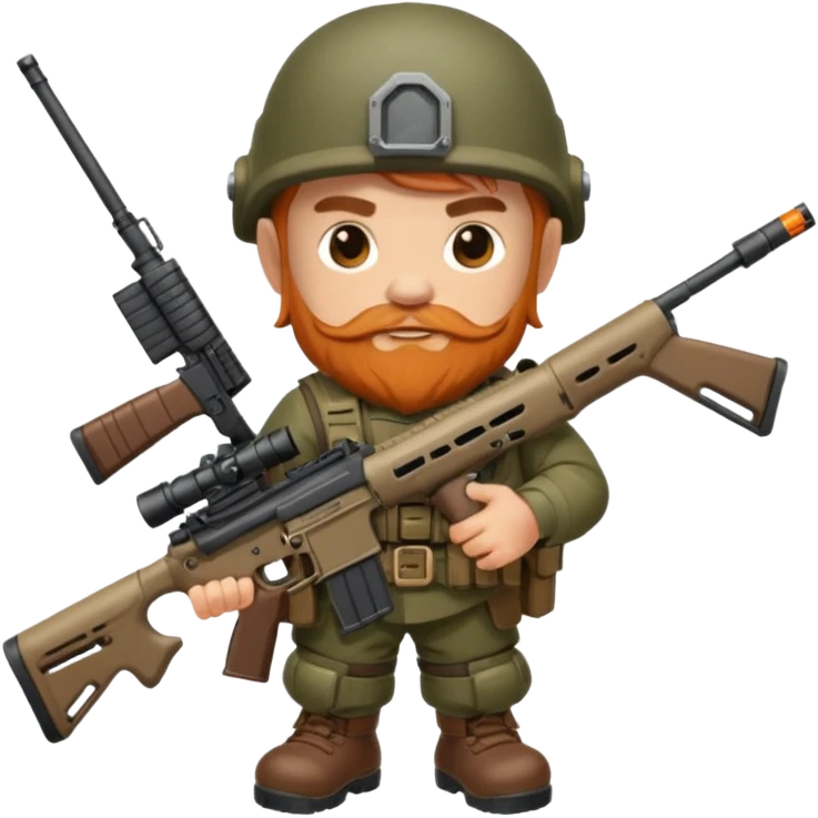 Call of duty dwarf ar-15 emoji