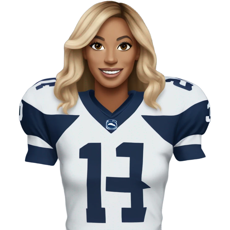 beyoncé penn state jersey emoji