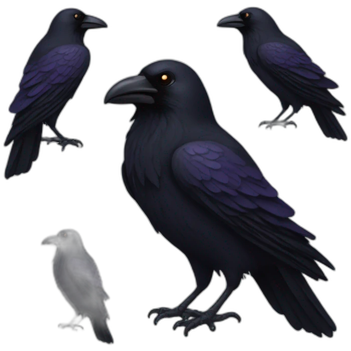 Raven emoji