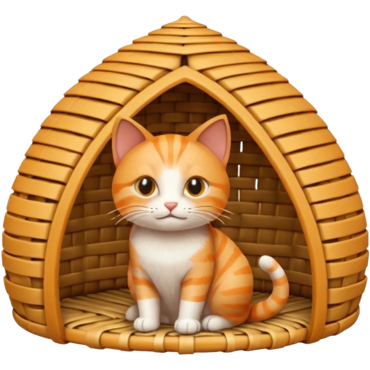 cat hut emoji