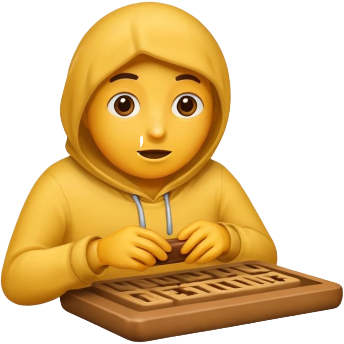 Une personne entraîne de faire caca emoji