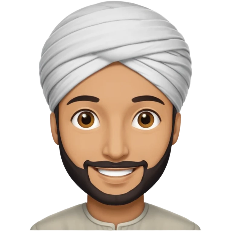 Muslim men wearing turbans emoji