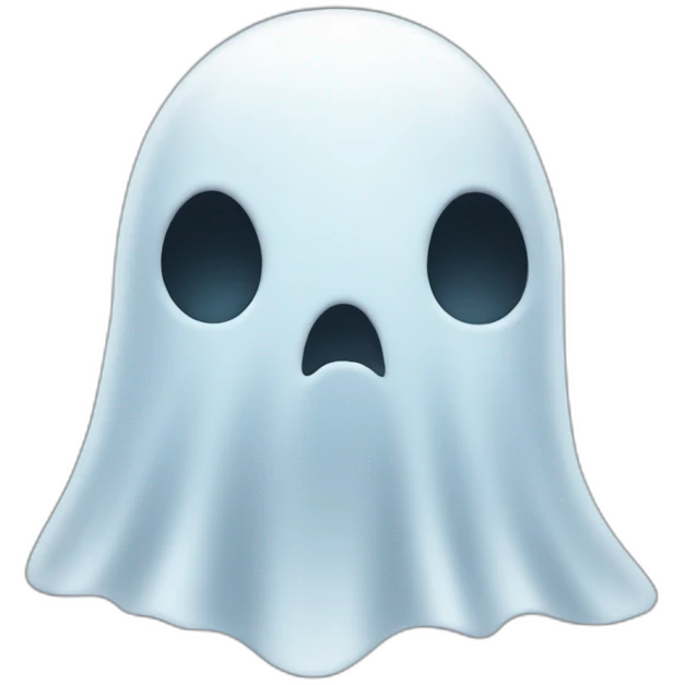 Ghost face emoji