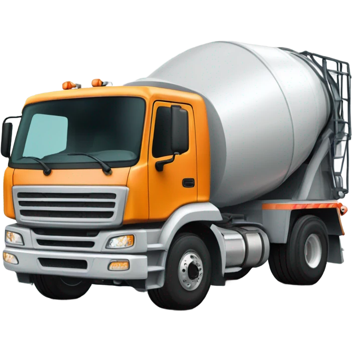 Concrete truck emoji