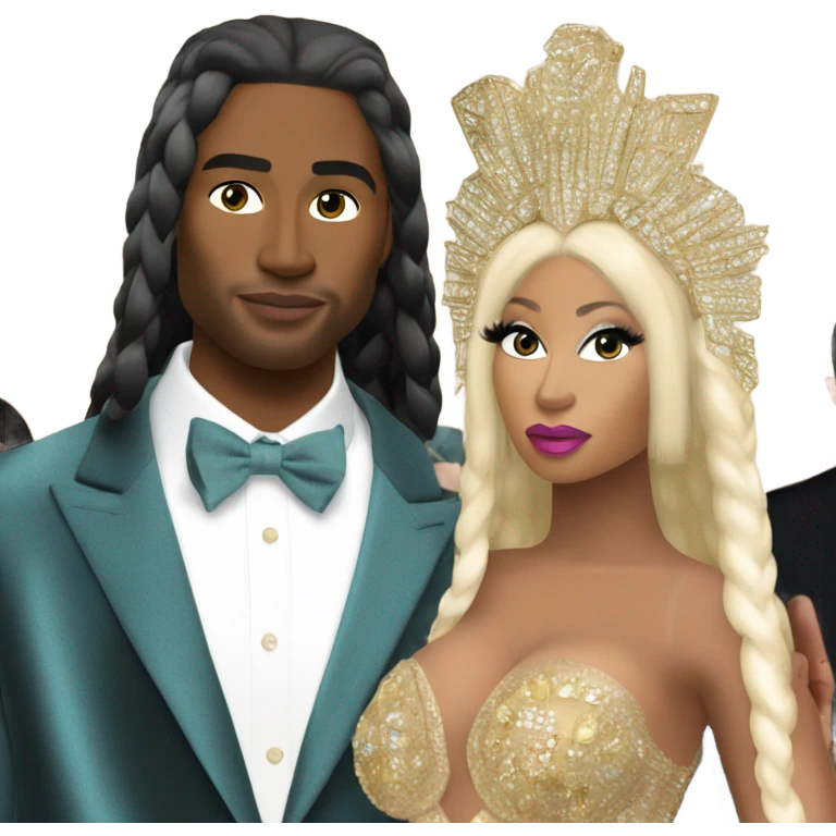 Nicki Minaj met gala 2024 emoji