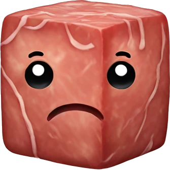meatcube emoji