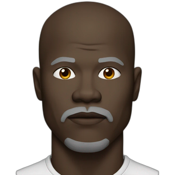 Djimon Hounsou serious emoji