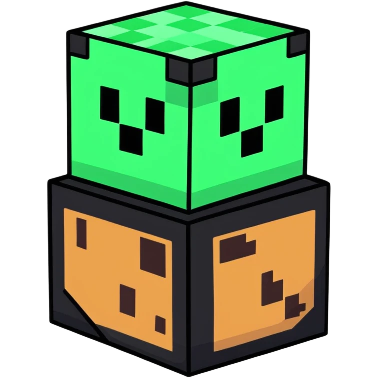 Minecraft block emoji