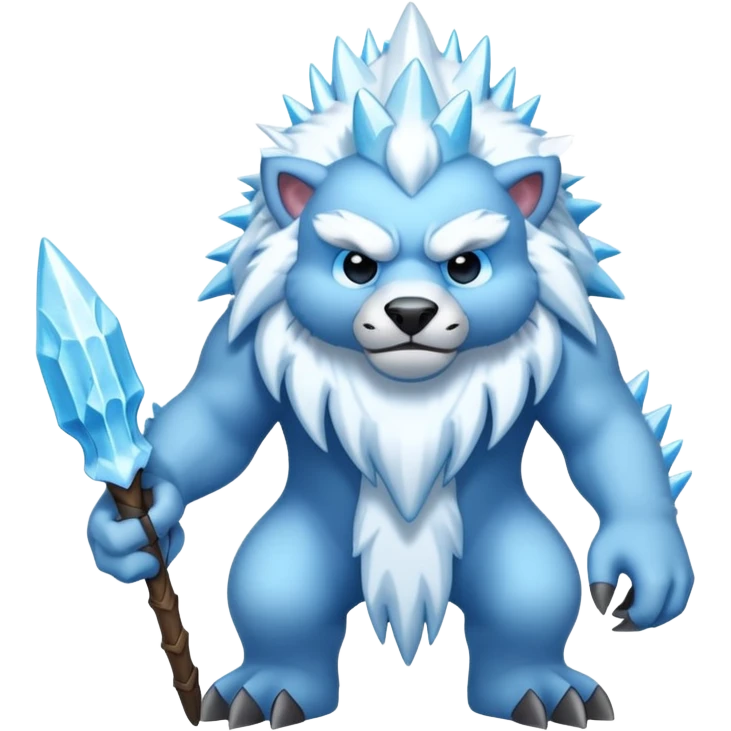 Full body blizzbeast emoji