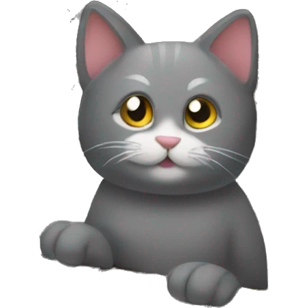 Cat piano emoji