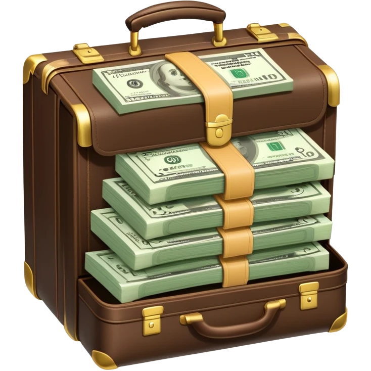 cash in a briefcase emoji