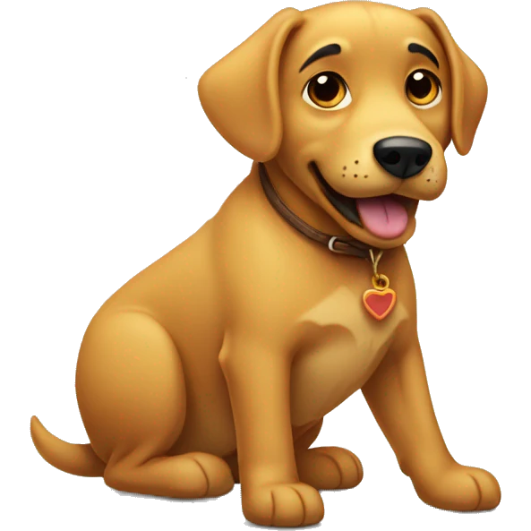 Winnie dog emoji