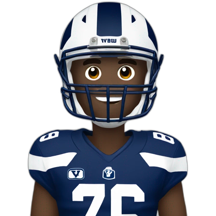 BYU football player emoji