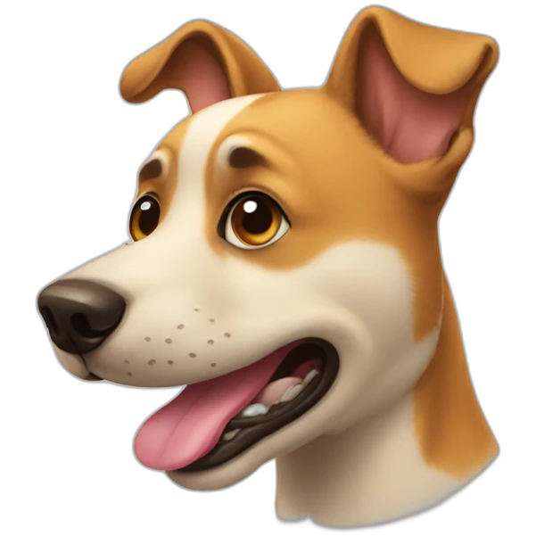 dog happy emoji
