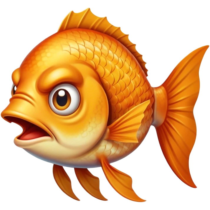 angry confused fish emoji