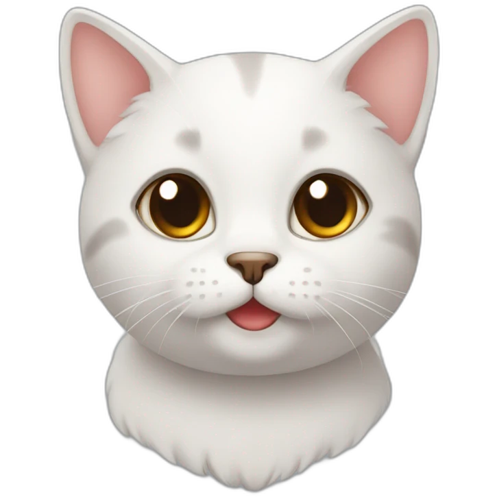 cute cat very cute emoji