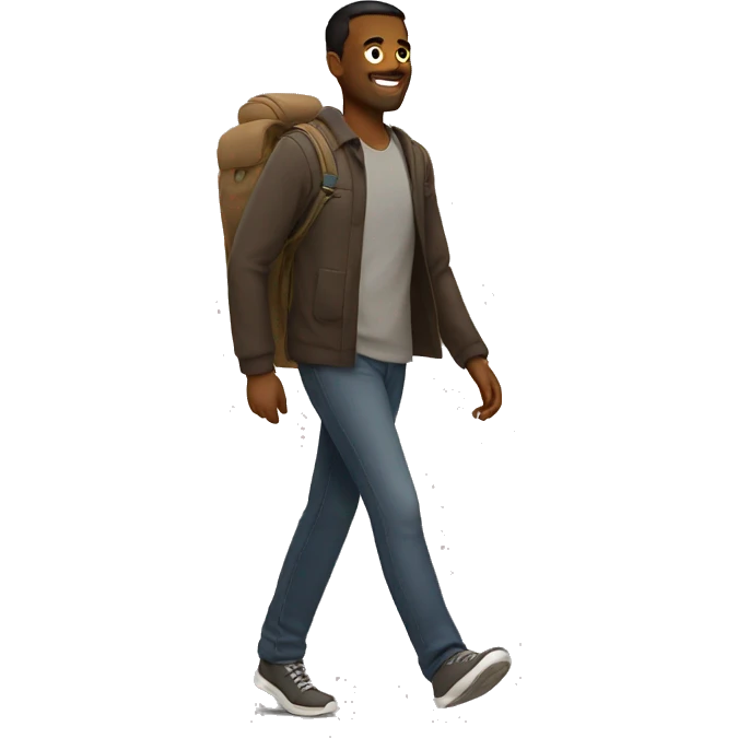 Walk men emoji