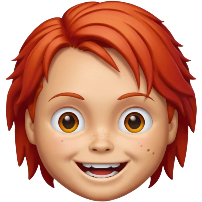 Un emojin de chuky emoji