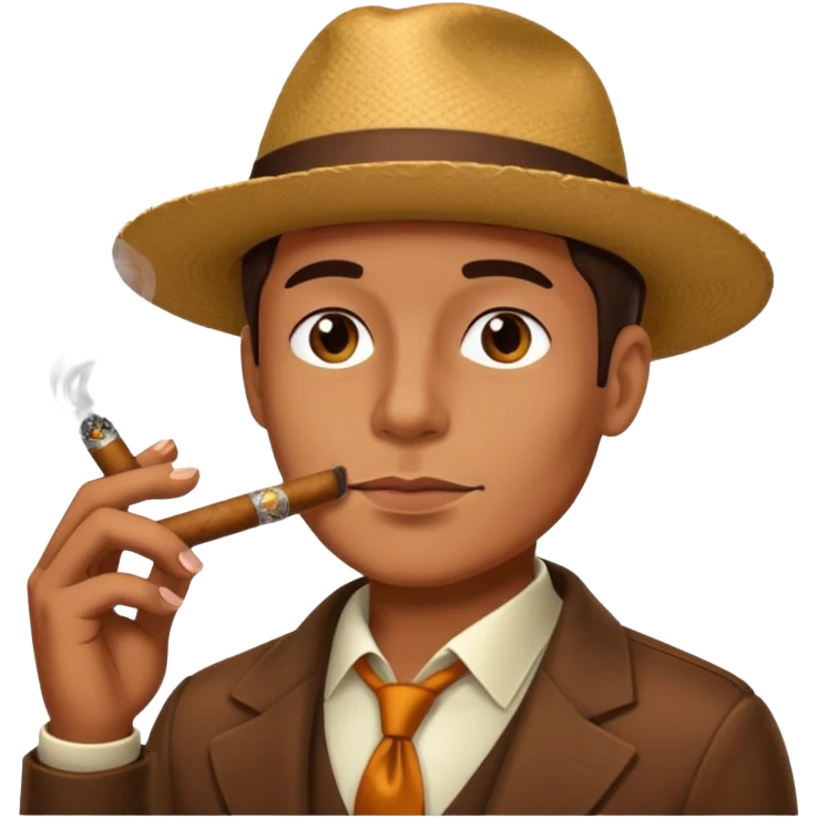 Smoking cigar  emoji