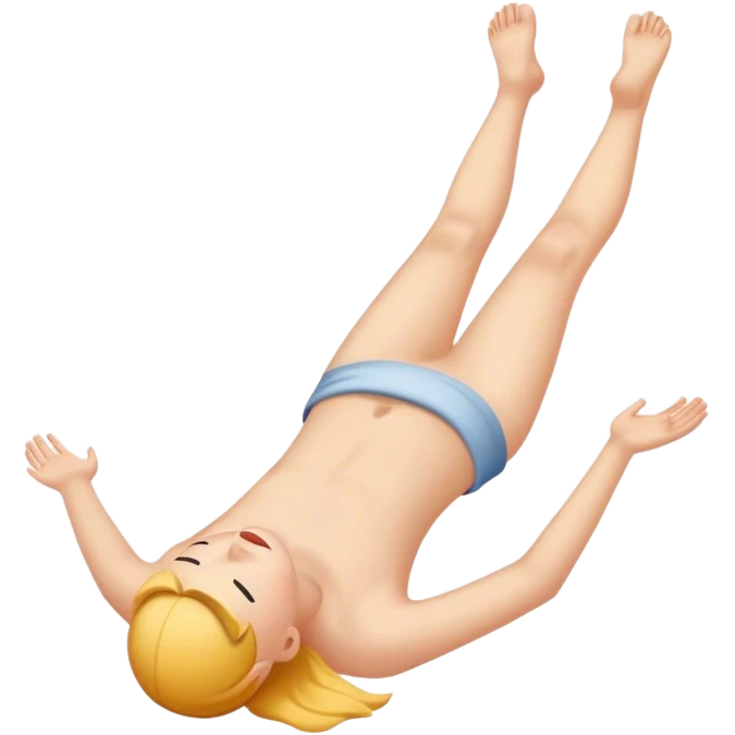 laying on back emoji