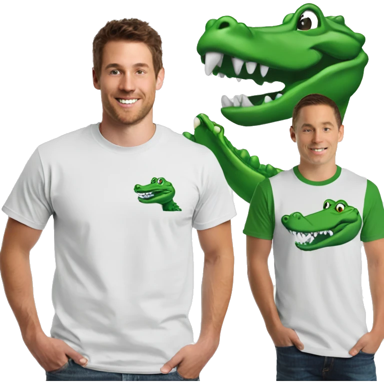 Gators t shirt emoji