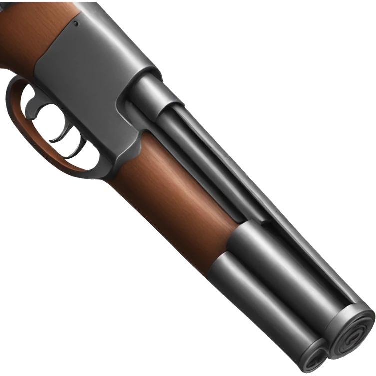 Double barreled shotgun￼ emoji