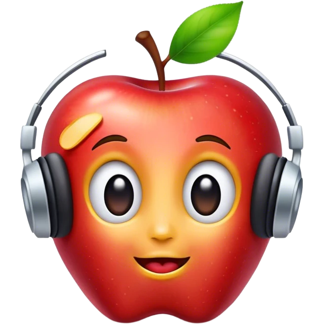apple listening to music emoji