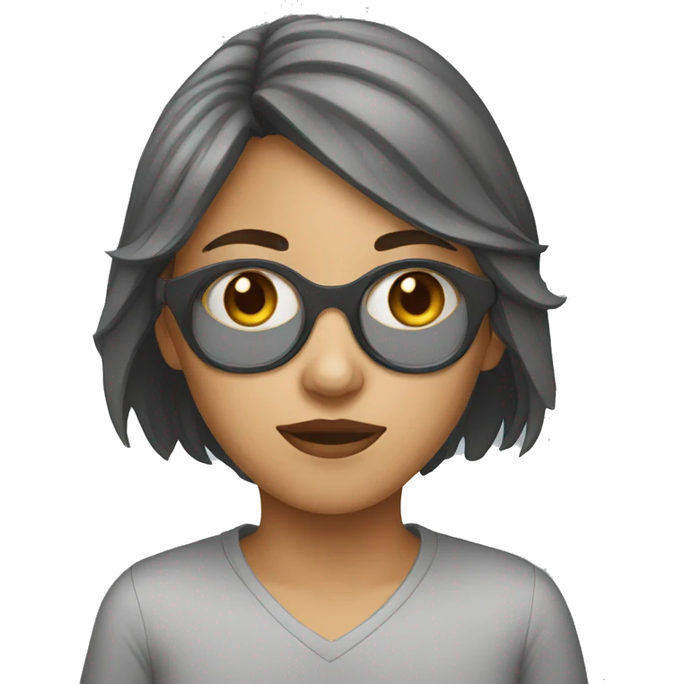 Blind girl emoji
